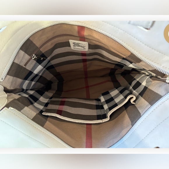 Burberry Stonewell Leather & Canvas Tote - Picture 6 of 16